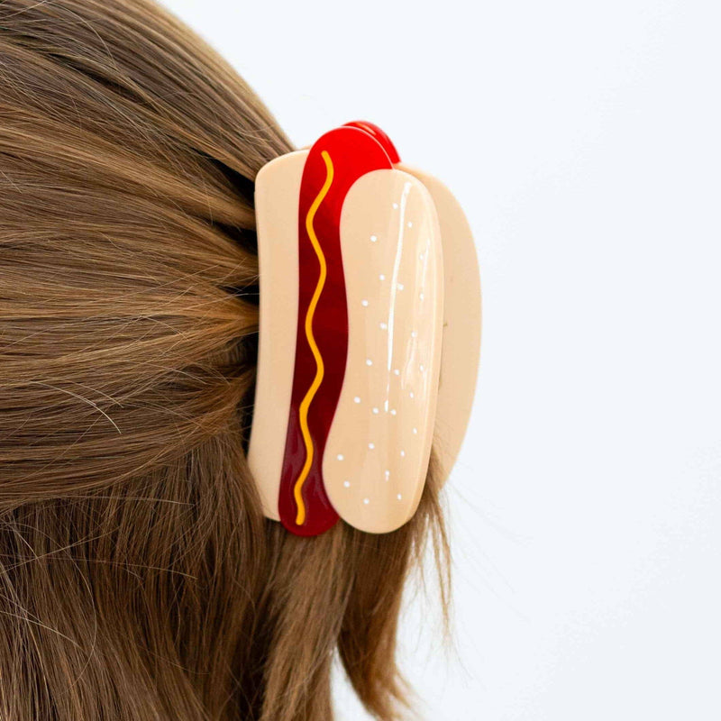 Jenny Lemons - Large Hot Dog Hair Claw Clip