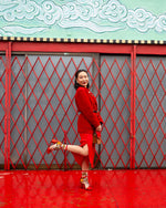 Sock Candy - Year of the Dragon Sheer Crew Sock: Size I: Fits US W5.5-9.5