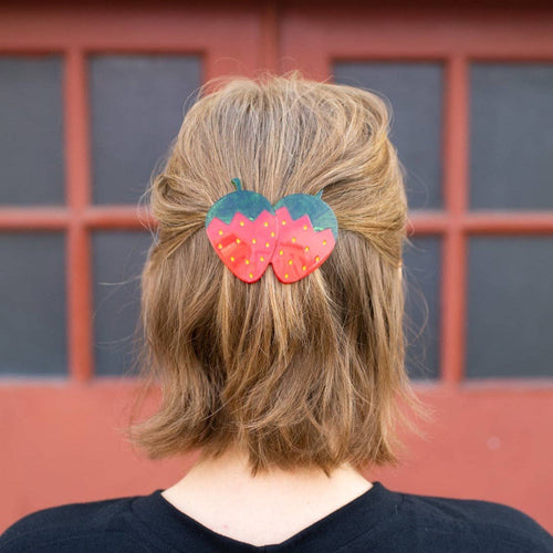 Jenny Lemons - Strawberries French Barrette