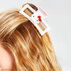 KITSCH - Hello Kitty x Kitsch Recycled Jumbo Open ClawClip-Kitty Face