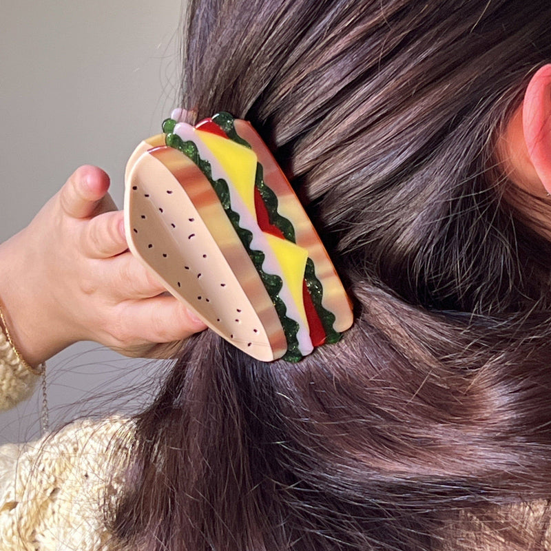 Jenny Lemons - Large Deli Sandwich Hair Claw Clip