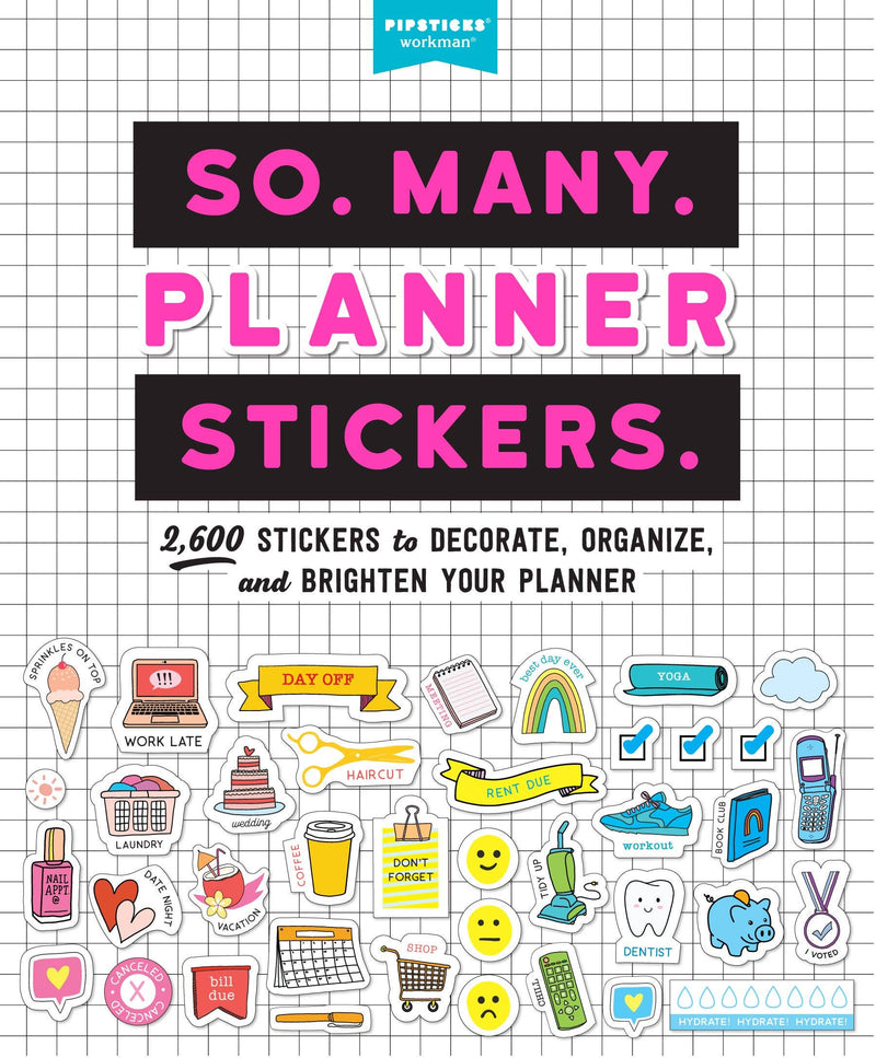 Hachette Book Group - So. Many. Planner Stickers.