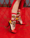Sock Candy - Year of the Dragon Sheer Crew Sock: Size I: Fits US W5.5-9.5