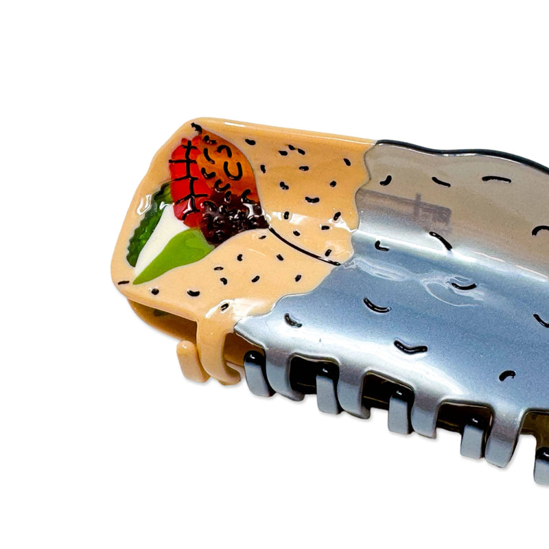 Jenny Lemons - Large Mission Burrito Hair Claw Clip