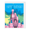 Apartment 2 Cards - Princess Castle Birthday Card