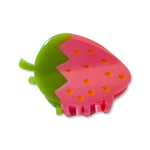 Jenny Lemons - Mini Pink Strawberry Hair Claw Clip