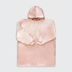 KITSCH - (Sample) Glazey Satin Hoodie - Blush