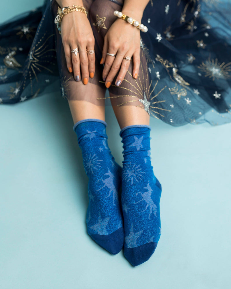 Sock Candy - Celestial Shimmer Crew Sock