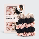 KITSCH - Satin Sleep Scrunchies 5pc - Assorted