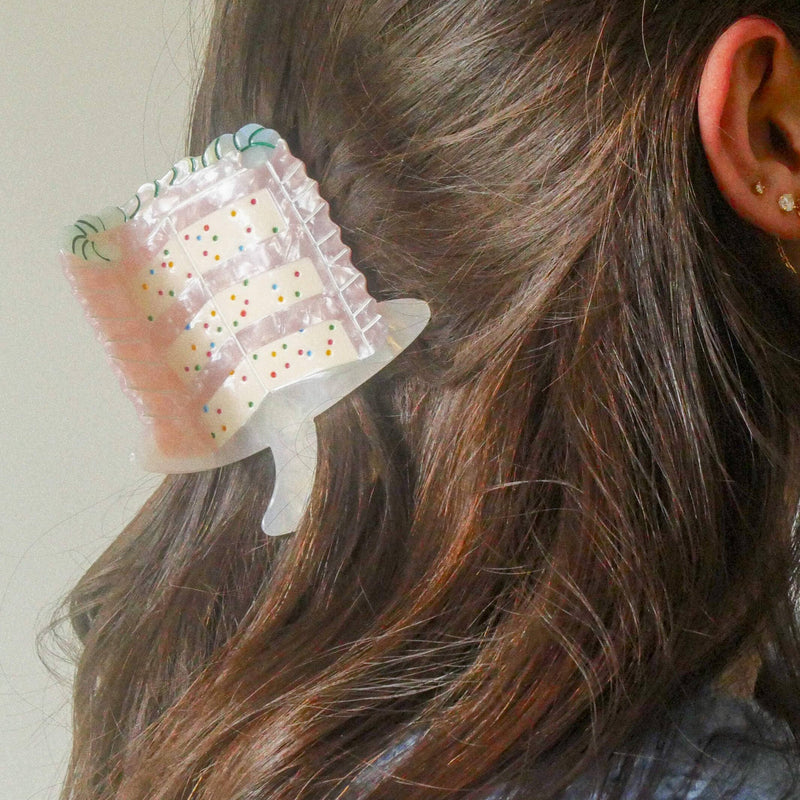 Jenny Lemons - Large Confetti Cake Hair Claw Clip
