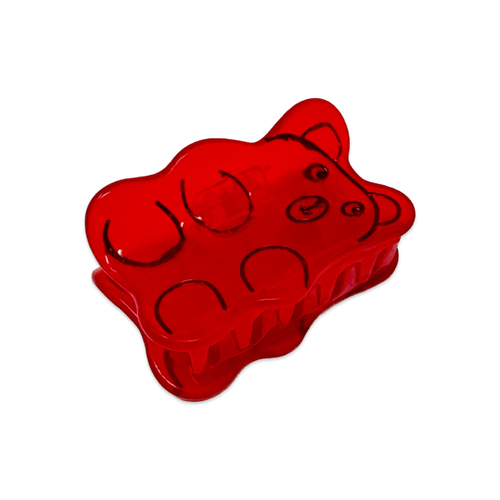 Jenny Lemons - Mini Red Gummy Bear Hair Claw Clip