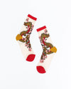 Sock Candy - Year of the Dragon Sheer Crew Sock: Size I: Fits US W5.5-9.5
