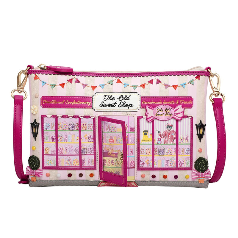 Vendul London the Old Sweet Shop Pouch Bag