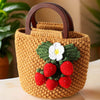 PinkLadyWorkshop - Handmade Crochet Strawberry Purse