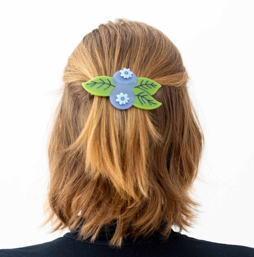 Jenny Lemons - Blueberry French Barrette