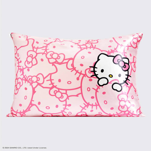 KITSCH - Hello Kitty x Kitsch Satin Pillowcase & Pillow Scrunchie Set