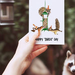 Liyana Studio - Bird Feeder Birthday - Funny Birthday Card