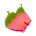 Jenny Lemons - Large Pink Strawberry Hair Claw Clip