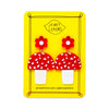 Jenny Lemons - Mushrooms and Flowers Acetate Earrings