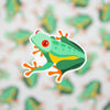 Kat Weber Art - Tree Frog Sticker