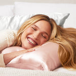 KITSCH - Satin Pillowcase - Blush