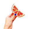 Jenny Lemons - XL Grapefruit Slice Hair Claw Clip