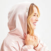 KITSCH - (Sample) Glazey Satin Hoodie - Blush