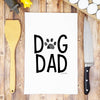 Green Bee Tea Towels - Dog Dad Dish Towel | Tea Towels | Rustic Kitchen Tea Towels