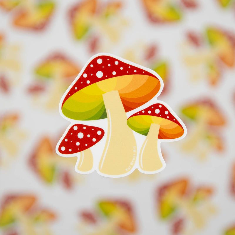 Kat Weber Art - Shroom Sticker