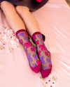 Sock Candy - Big Bow Energy Black Sheer Crew Sock