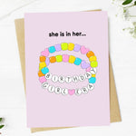 Big Moods - "she is in her birthday girl era" birthday card