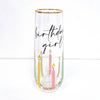 8 Oak Lane - Multi Birthday Girl Stemless Champagne Glass