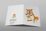 Liyana Studio - Shiba Inu Doge - Funny Thank You Card