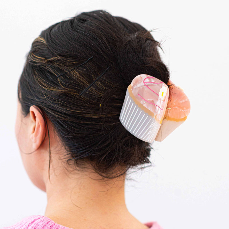 Jenny Lemons - Midi Carrie Cupcake Hair Claw Clip
