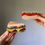 Jenny Lemons - Large Deli Sandwich Hair Claw Clip