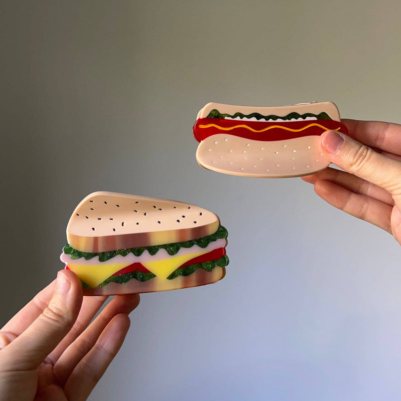 Jenny Lemons - Large Deli Sandwich Hair Claw Clip