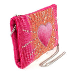 Mary Frances Accessories - Tickled Pink Crossbody Phone Bag