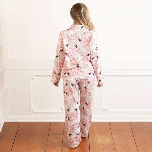 Nutcracker Rose Flannel PJ Set