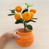 PinkLadyWorkshop - Large Crochet Orange Tree | Handmade Finished