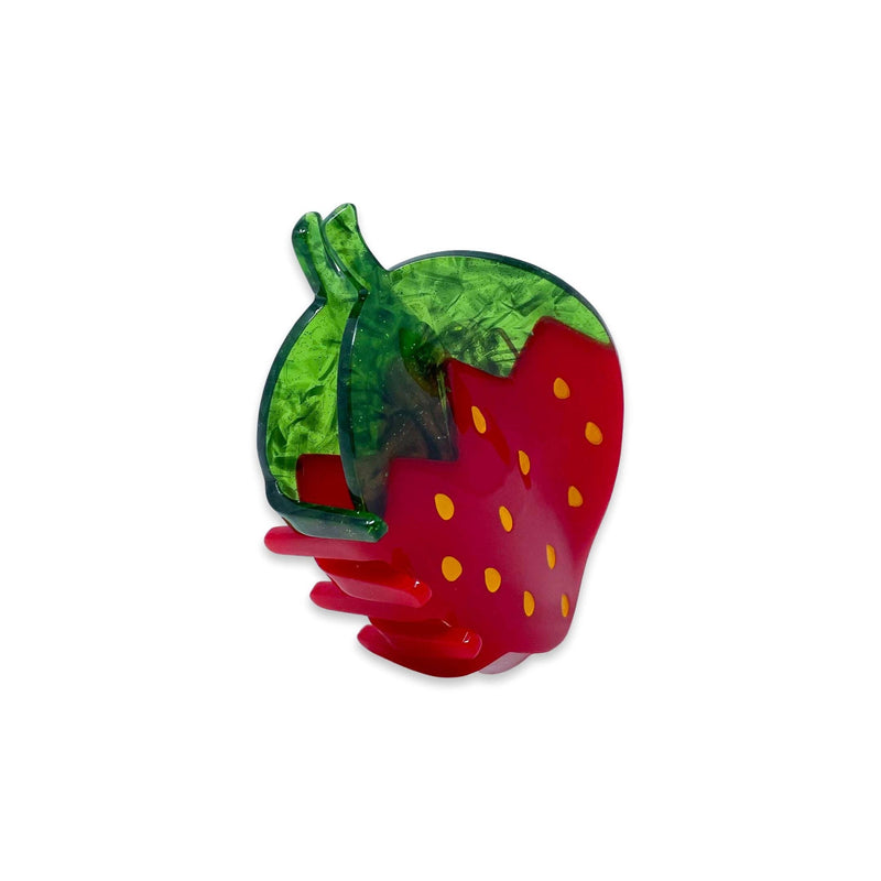 Jenny Lemons - Midi Red Strawberry Hair Claw Clip