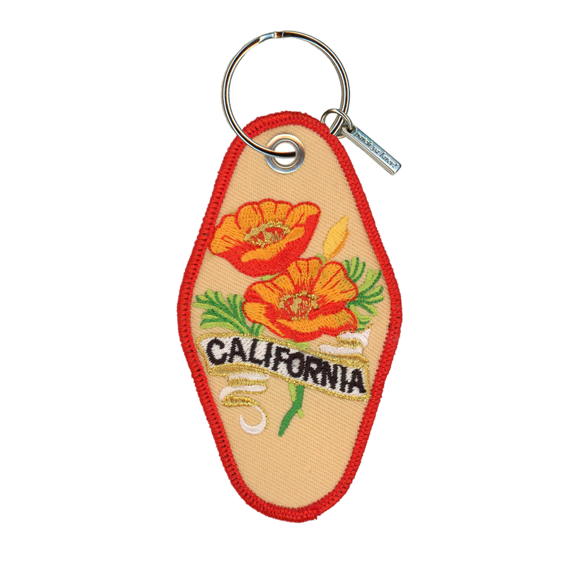 Patch Ya Later - California Embroidered Keychain