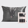 KITSCH - Satin Pillowcase - Charcoal