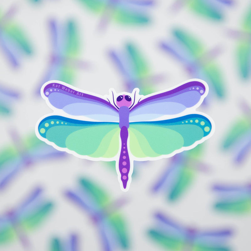 Kat Weber Art - Dragonfly Sticker