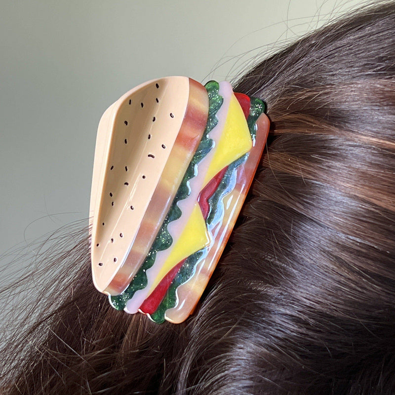Jenny Lemons - Large Deli Sandwich Hair Claw Clip