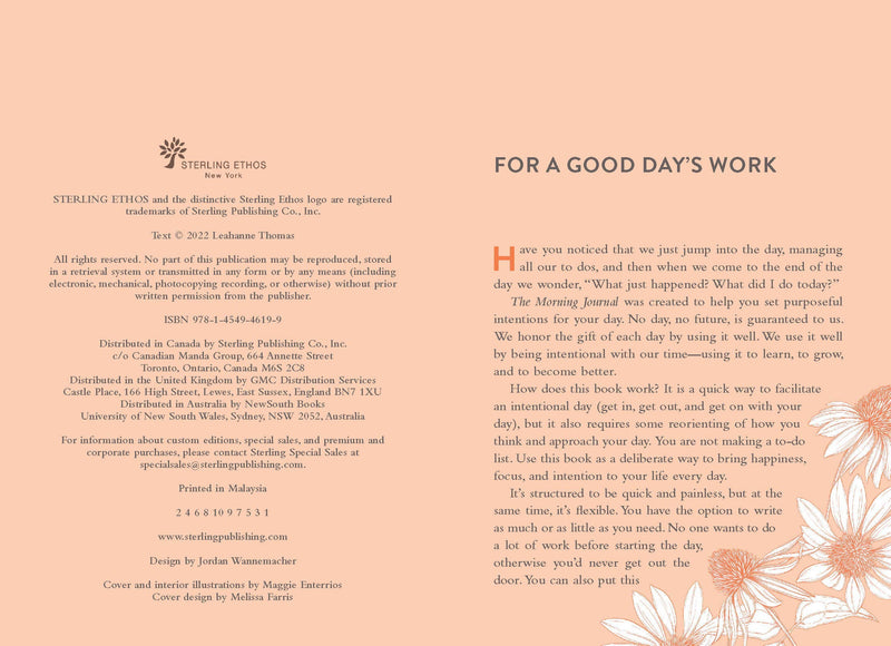 Hachette Book Group - Morning Journal by Leahanne Thomas