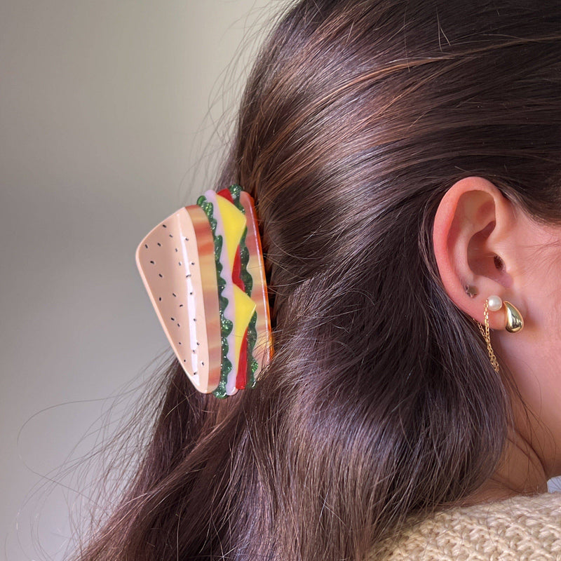 Jenny Lemons - Large Deli Sandwich Hair Claw Clip