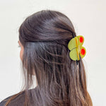 Jenny Lemons - Large Olive Hair Claw Clip