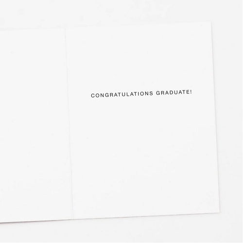 Apartment 2 Cards - Thoreau Go Confidently Quote Graduation Card