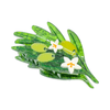 Jenny Lemons - Large Olive Branch Hair Claw Clip