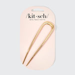 KITSCH - Metal French Hair Pin - Gold